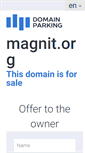 Mobile Screenshot of magnit.org